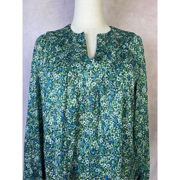 Vintage Dress Flower Power Print - Picture 2 of 4